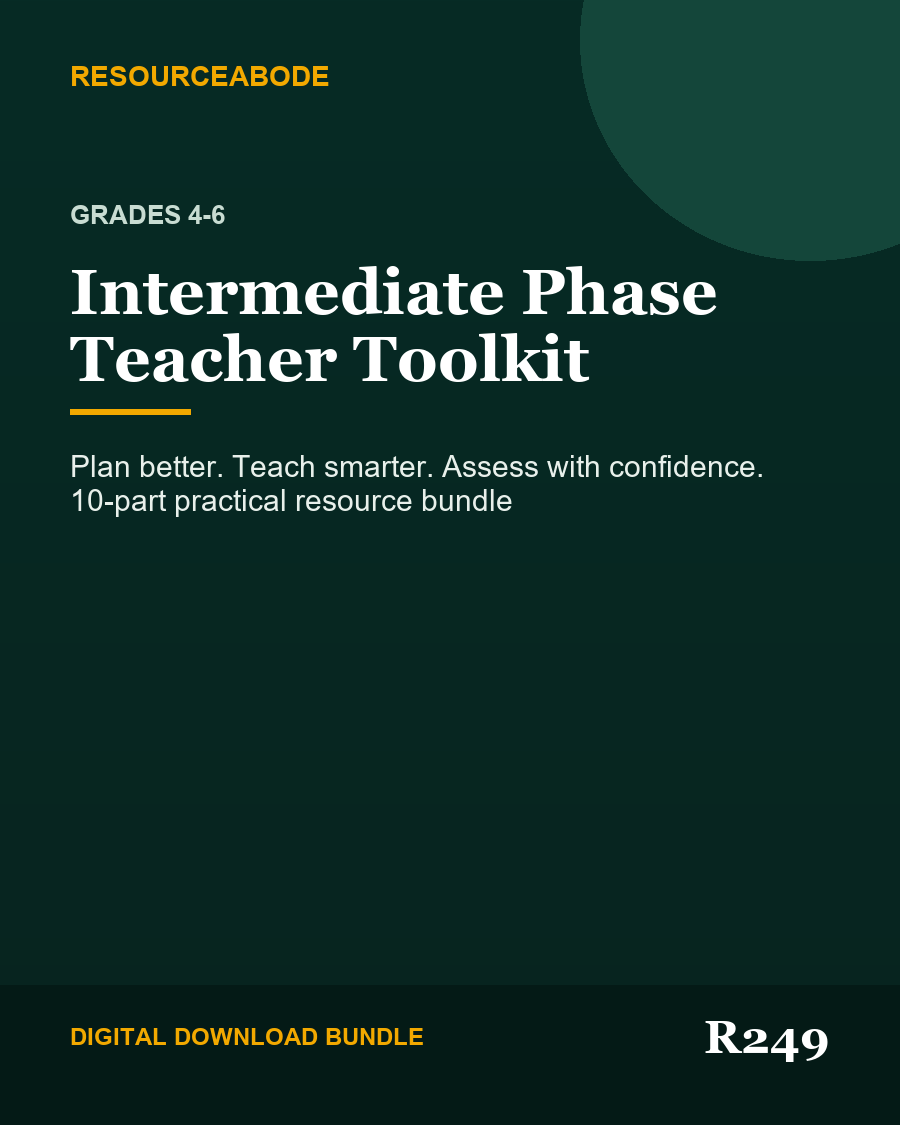Intermediate Phase Teacher Toolkit (Grades 4-6)